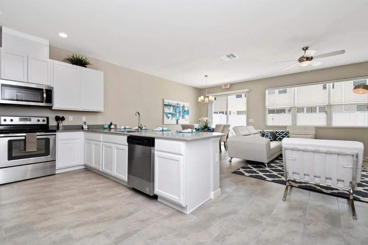 Stunning 4 Bd W/ Gameroom Close To Disney 5110K Kissimmee Kültér fotó